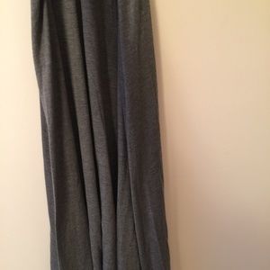 Cotton Grey Casual Skirt
